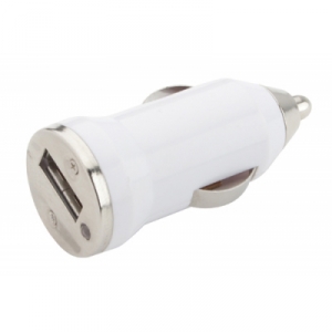 HIKAL - USB Car Charger - White