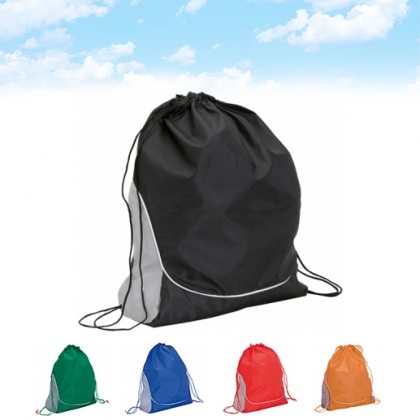 "Dual" drawstring bag