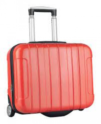 Sucan куфарче за ръчен багаж червено