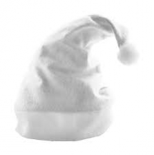 Папа Ноел Санта шапка бяла, AP761655-01