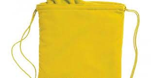 Микрофибърна чанта за хавлии и микрофибърна кърпа Kirk жълта