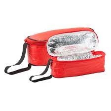 Хладилна чанта за обяд Rufus червена