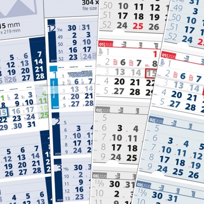 Календари с 4 тела