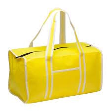 Спортна чанта-сак Kisu жълта