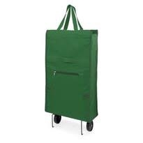 Чанта-количка за пазаруване Fasty зелена