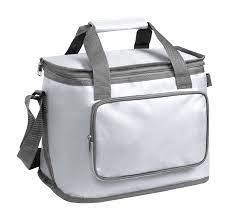 Хладилна чанта Kardi бяло сива