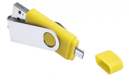 USB 8 GB жълта