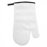 Ръкавица за фурна - печка Силакс бяла с черен кант