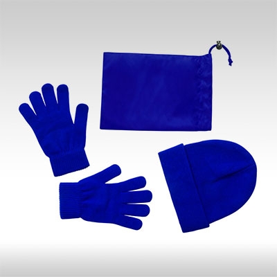 Сини ръкавици и шапка Duvel AP781300_06