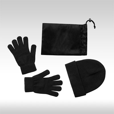 Черни ръкавици и шапка Duvel AP781300_10
