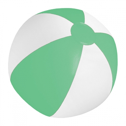  Плажна топка Playo - бяло и зелено