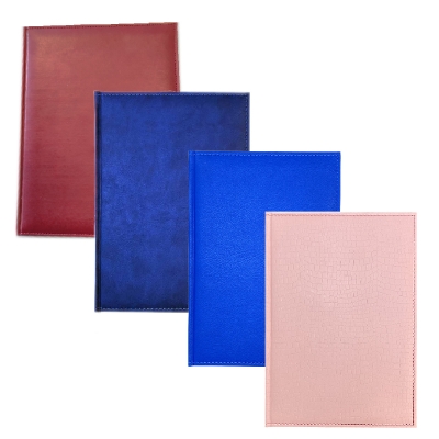 Луксозен датиран календар - бележник А4 с корица от термо кожа