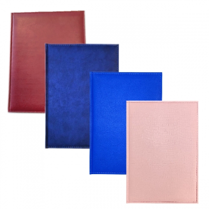 Луксозен датиран календар - бележник А4 с корица от термо кожа