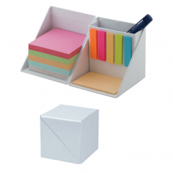 Кубче органаизер със самозалепващи се листчета - БЯЛ цвят