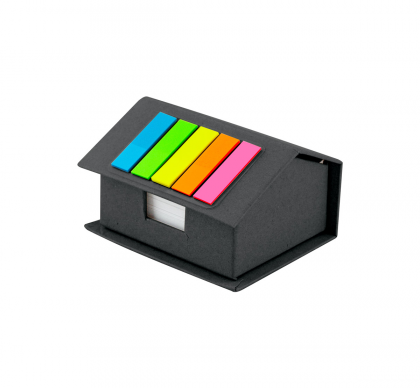 Черна къщичка с листчета